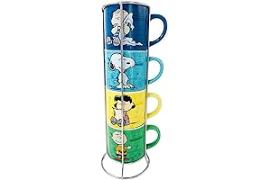 Nostalgic Peanuts Gang Stackable Mug Set
