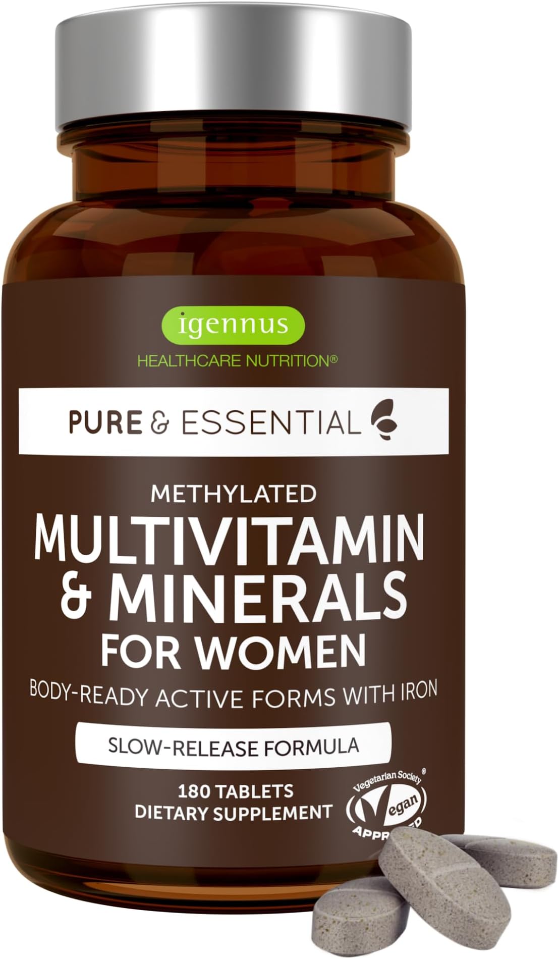 Multivitamin & Minerals with Iron for Women