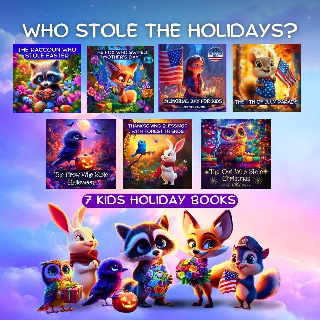 Who Stole the Holidays?: (A Collection of 7 Kids Holiday Books) From Easter Eggs to Christmas Cheer (The Magic Inside Me Series: A Collection of Heartwarming Tales to Empower Young Minds)      Kindle Edition