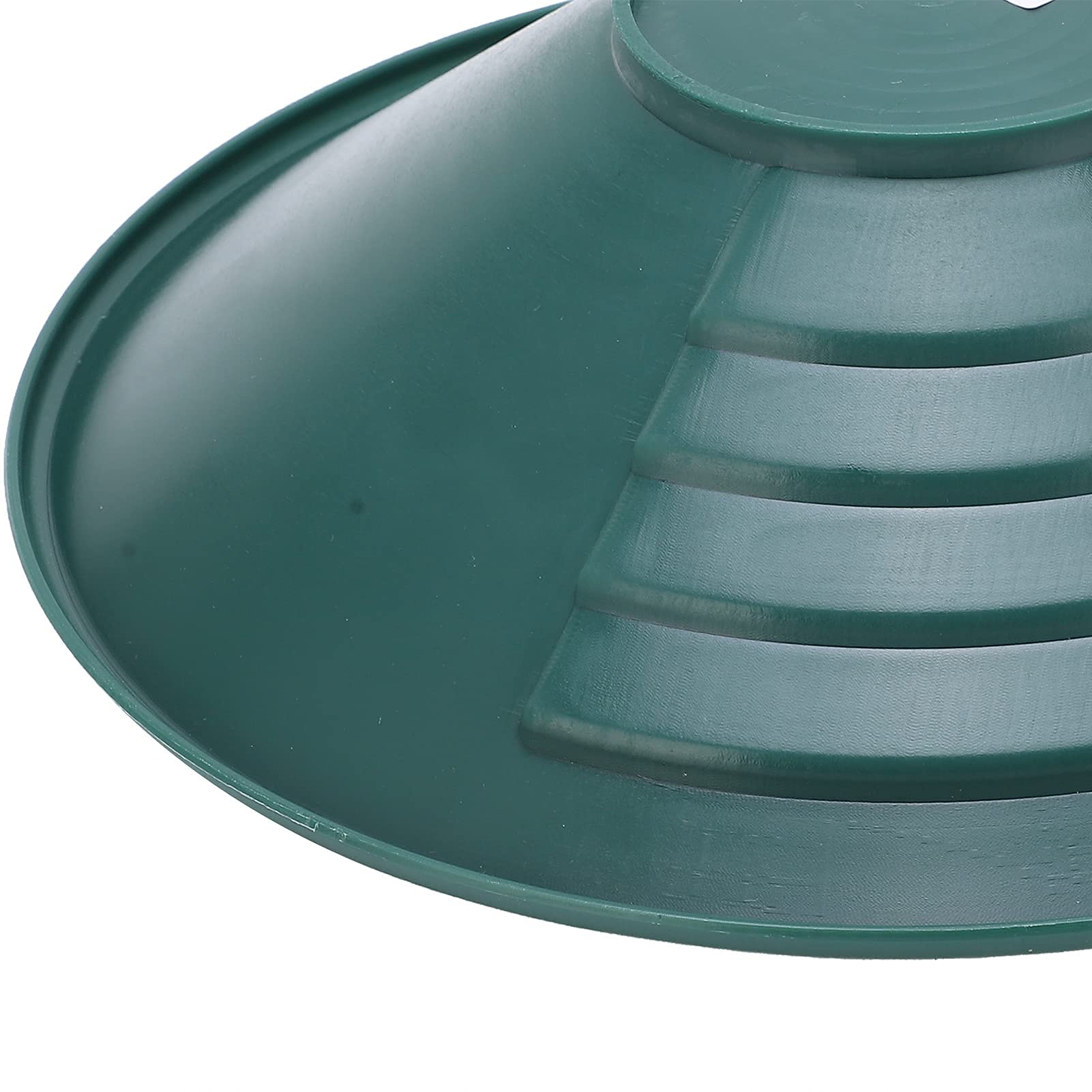 Walfront Sartén de Oro de plástico Verde de 260 mm Kit de Lavado de Oro Manual Sartén de Lavado de Oro Sartenes de Oro para minería de Oro