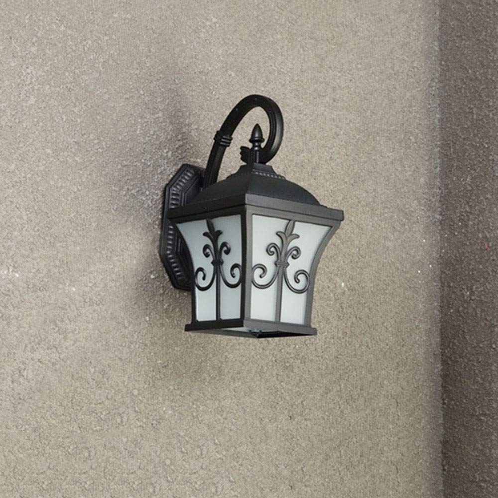 Lumière murale rétro lanterne extérieure pour loft arrière-cour et jardin