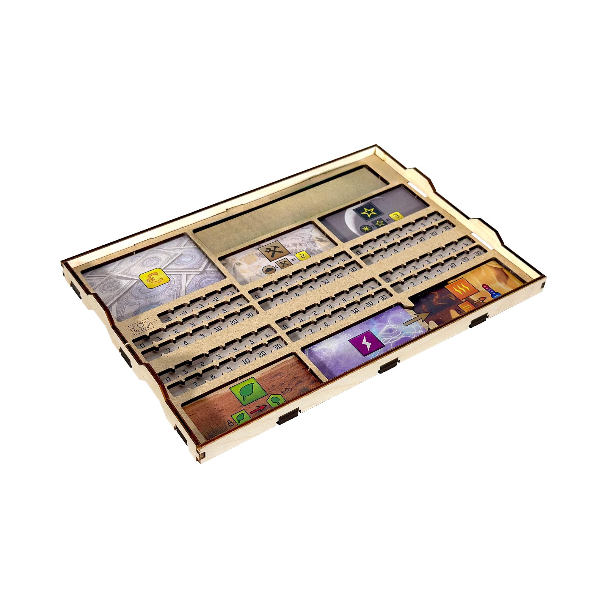 Amazon.com: Wooden Single Player Resource Tray Compatible with