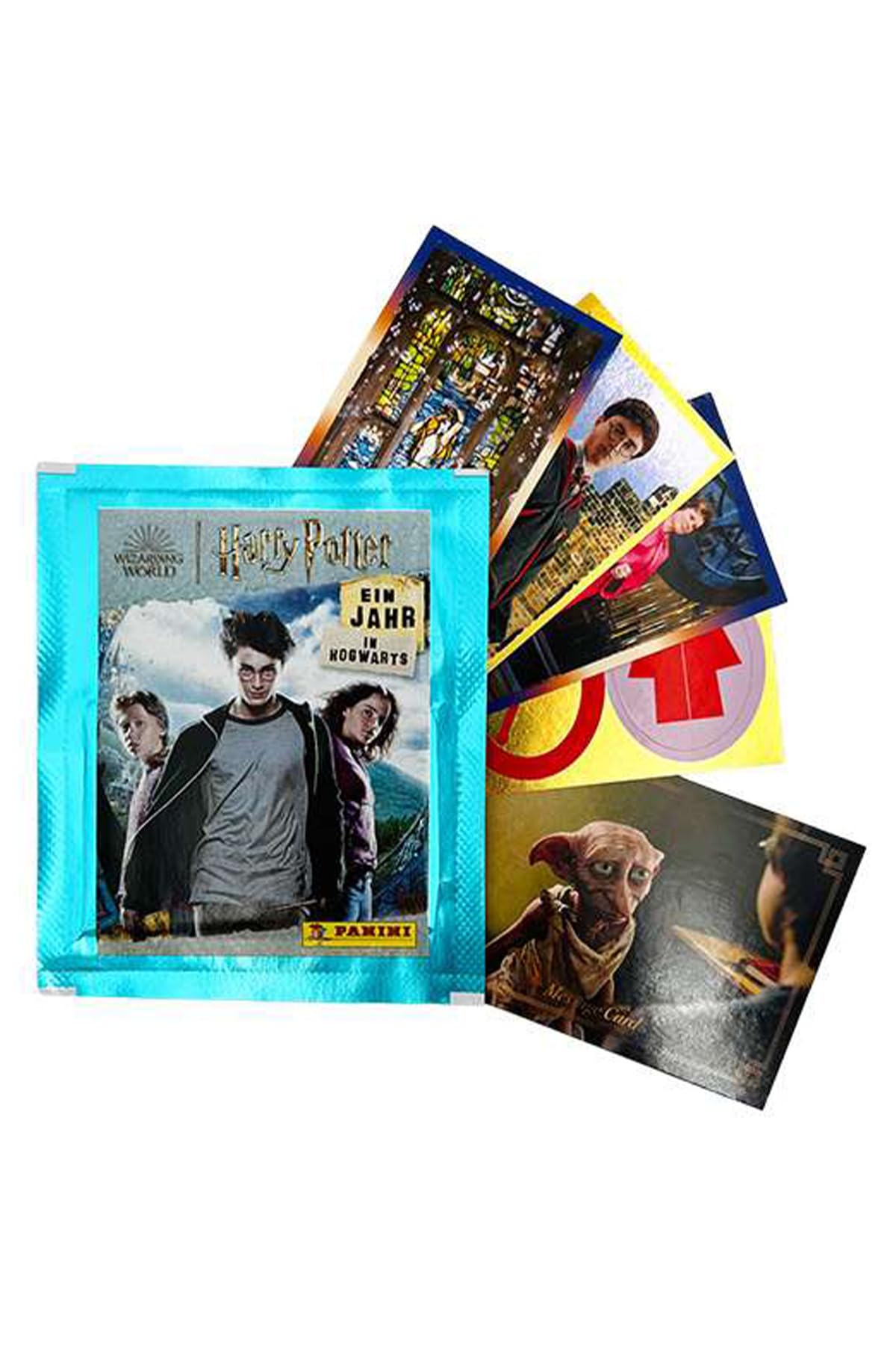 Panini Harry Potter Hogwarts'ta 1 Yıl Sticker Seti 25li Paket (25'li Paket= 100 Stciker+ 25 Kart) kbestharry25