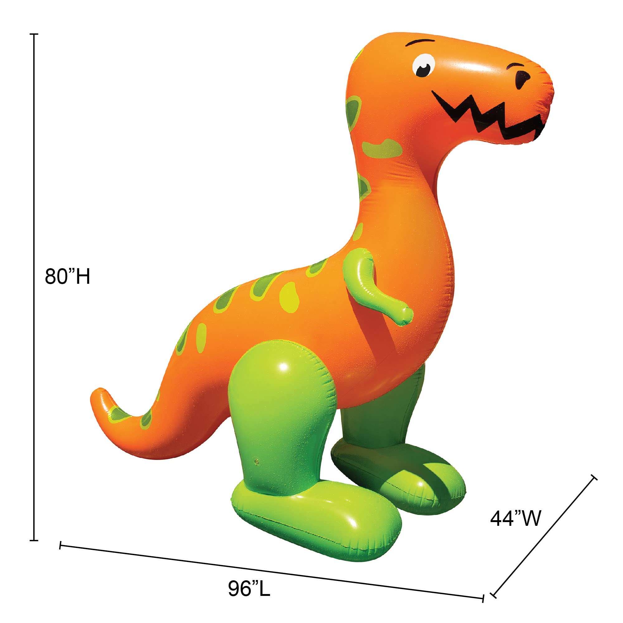Amazon.com: BANZAI T-Rex Terror Mondo Sprinkler, Length: 96 in