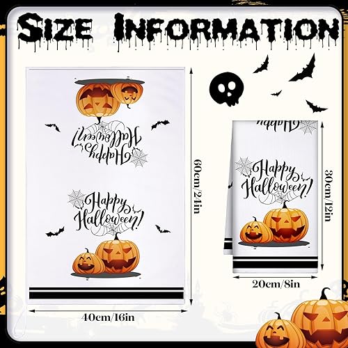 Miniatura 3 de Sratte 4 toallas de cocina navideñas de 16 x 24 pulgadas, toallas de mano de Navidad, toallas de cocina absorbentes para el hogar, Navidad, baño,