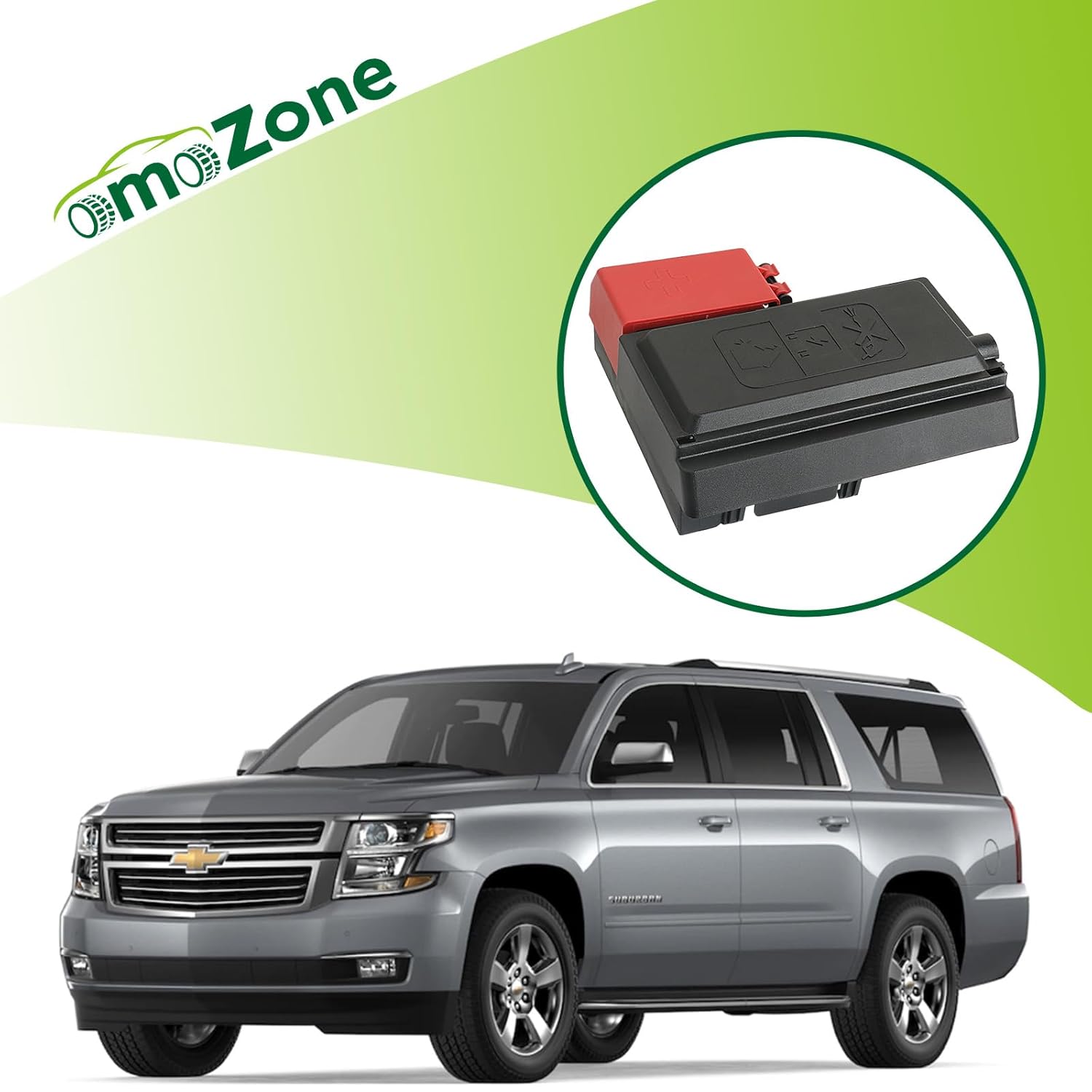 Battery Distribution Fuse Block Fuse Box with Upper Cover Compatible with 2014-2020 Chevrolet Chevy Suburban Silverado Tahoe,GMC Yukon Sierra,Escalade Replaces 84354716 23190335