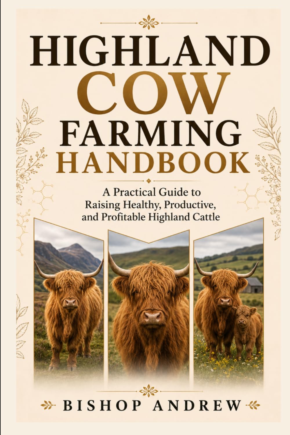 Highland Cow Farming Handbook: A Practical Guide to Raising Healthy, Productive, and Profitable Highland Cattle