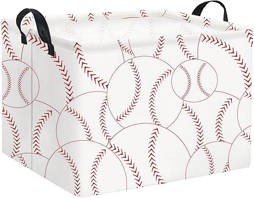 Miniatura 45 de HIYAGON - Cesta de Animales del Bosque Rectangular, Cesta de Almacenamiento para Bebé, Caja Organizadora de Almacenamiento, Caja de Decoración para