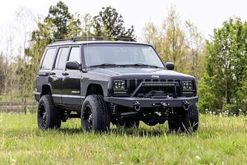 Miniatura 9 de Rough Country Estabilizador de dirección N3 para Jeep TJ, YJ, XJ, ZJ y GM - 8731730 y brazo Pitman Drop para Jeep Wrangler 87-06  84-01 Cherokee XJ