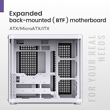 Amazon.com: JONSBO TK-2 White ATX Mid-Tower Pc Case,Hyperboloid