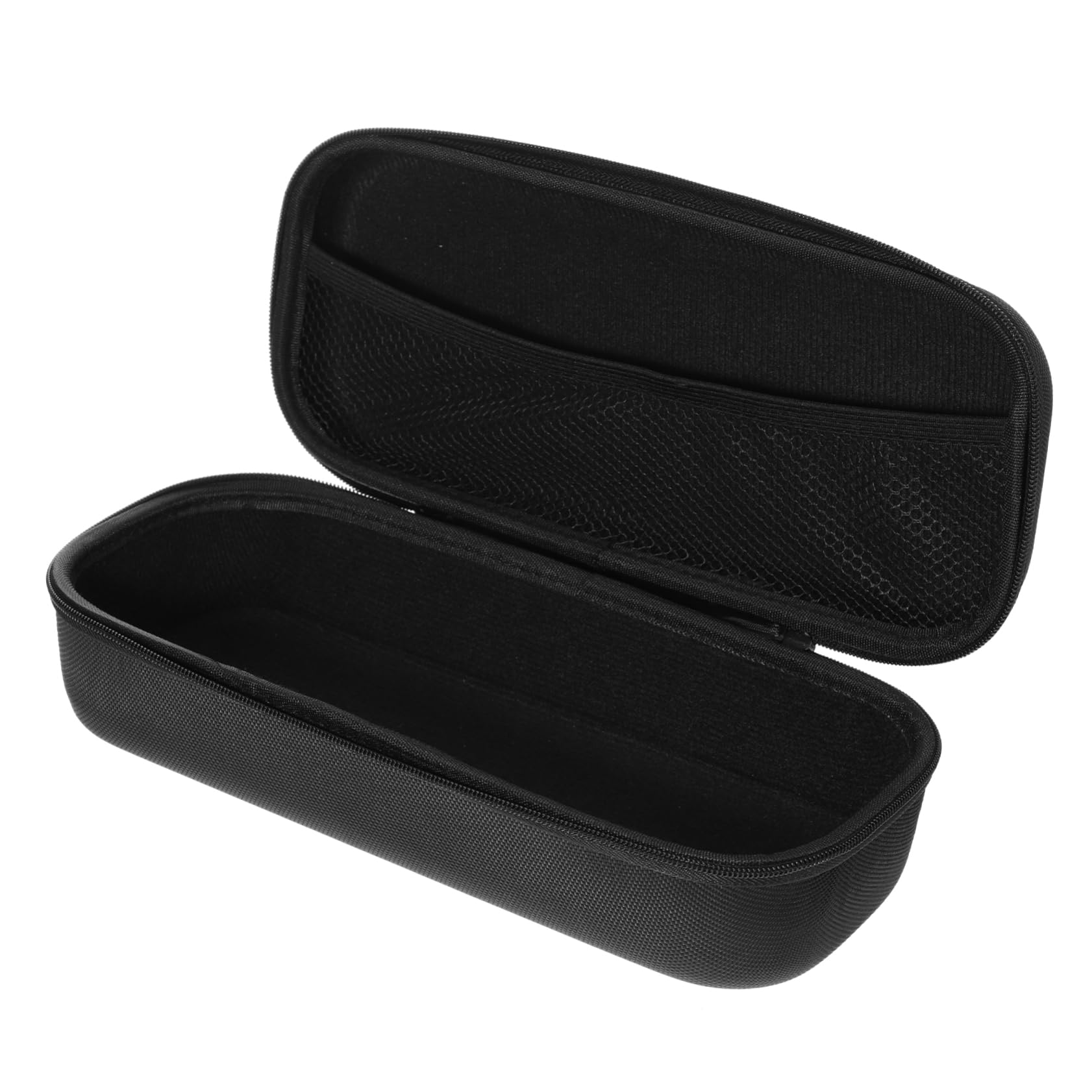 YARNOW 1Pc Protective Microphone Carrying Bag Lightweight Portable Case with Built Mesh Pocket for Accessories Convenient Handle Design for Storage and Travel