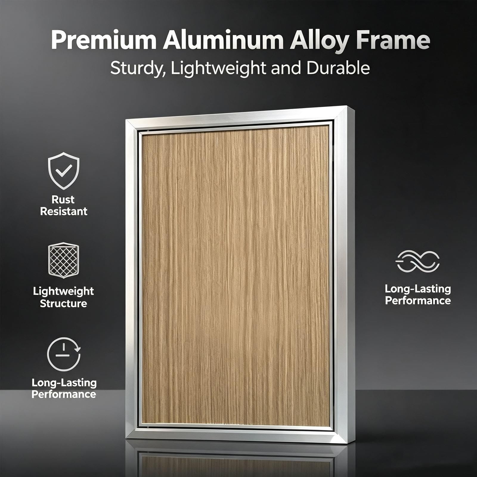 Drzwiczki Rewizyjne ze Stopu Aluminium Do Ścian z Płyt Gipsowo Kartonowych