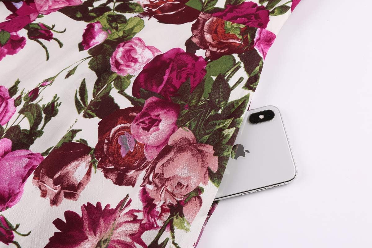 MINTLIMIT Women's 1950 Vintage Retro Rockabilly Dress Cocktail Party Prom Swing Dresses with Pockets - Image 7