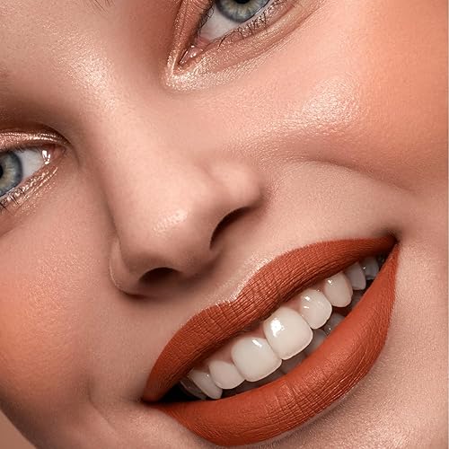 Miniatura 5 de YOUNG VISION Juego de 6 lápices labiales líquidos mate nude  Tonos pigmentados y de larga duración, colección de brillo de labios para niñas y