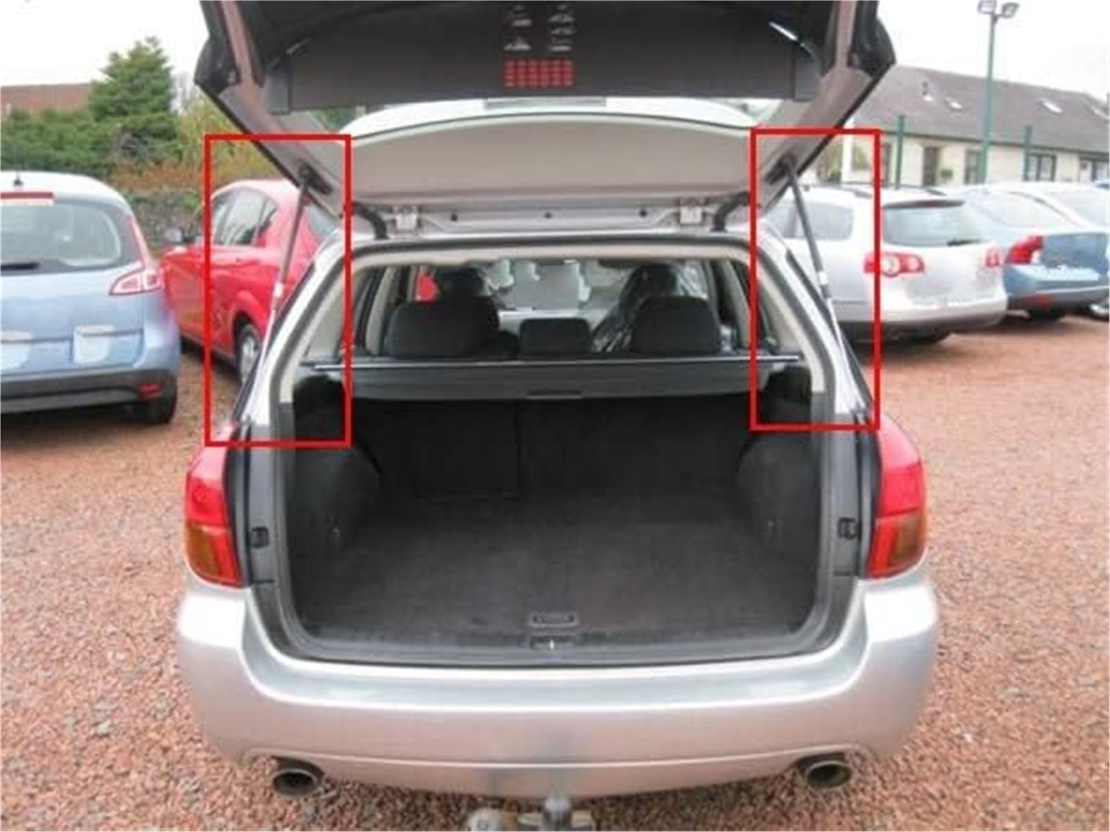 Per Peugeot Bipper 2007-2020 Mpv Portellone Boot Ammortizzatori