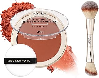 Kiss New York Polvo prensado mate suave (Moch...