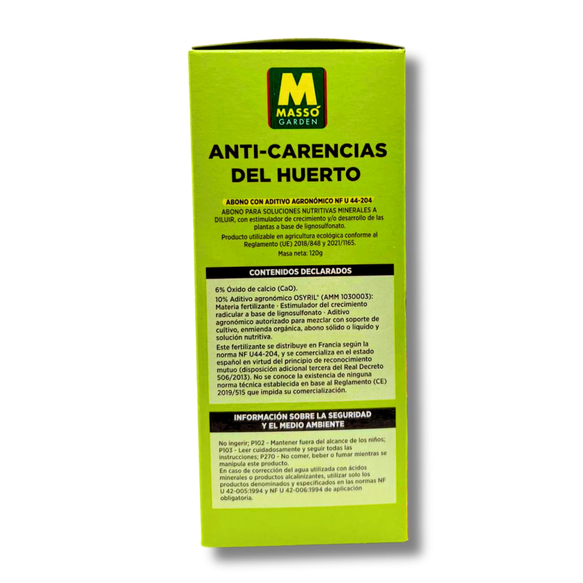 ANTI-CARENCIAS para Huerto ECO 100 ML MUY EFECTIVO | Corrector de Calcio para Tomate, Pimiento, Lechuga y Hortalizas | Previene Enfermedades como bordes negros o Bitter pit | Ecológico | Nexum Market
