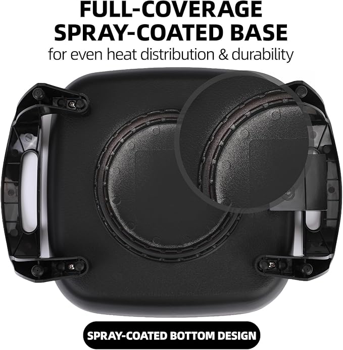 Sartén Eléctrico Antiadherente de Cerámica 12 Pulgadas 1200W miniatura 5