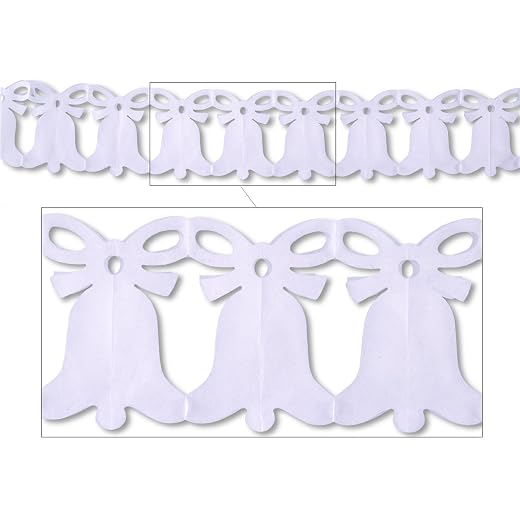 Delicate Bell Garland for Celebrations
