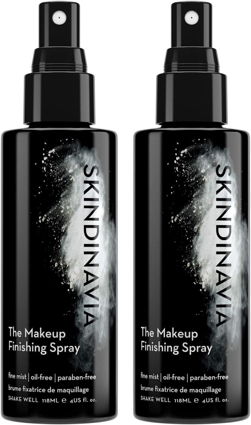 Skindinavia Makeup Setting Spray Matte Oilcontrol, 2-Pack, 4 Fl Oz