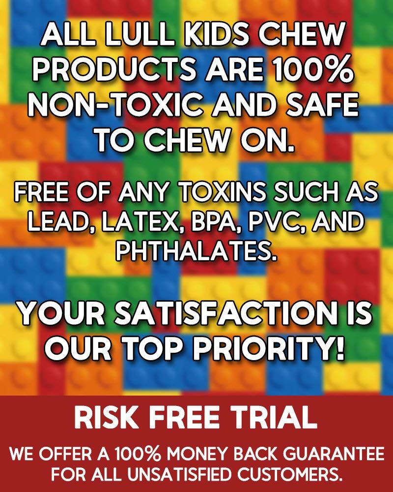 Lull Kids Chewy Tubes Oral Motor Tool Sensory Toys for Autistic