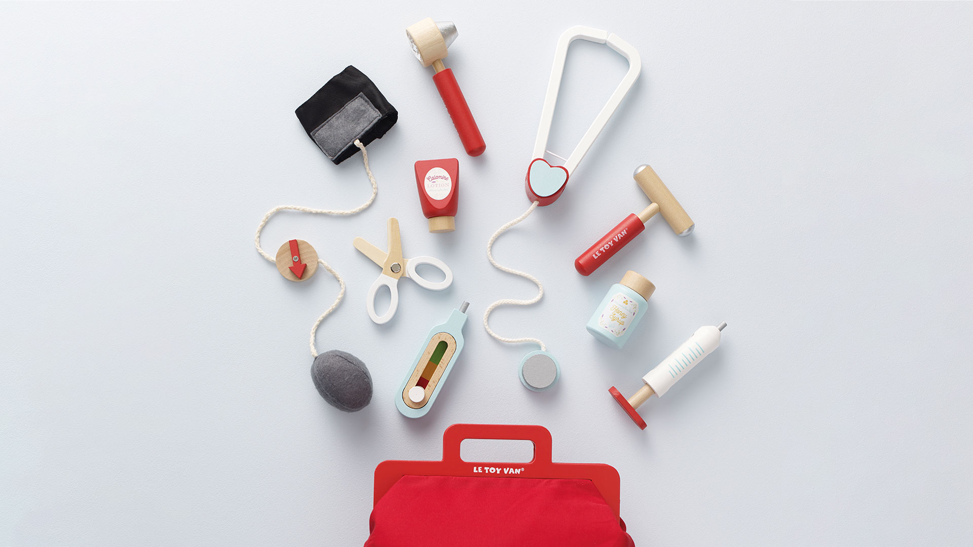 Wooden Toys Kids Wooden Educational Pretend Play Honeybake