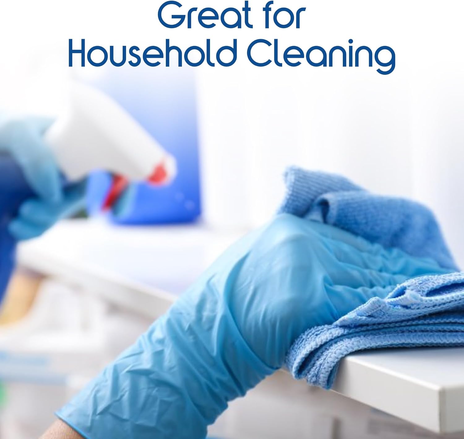 Inspire Nitrile Exam Gloves | The Original Quality Stretch Nitrile Light Blue | 4.5 Gloves Disposable Latex Free Medical EMT - Image 7