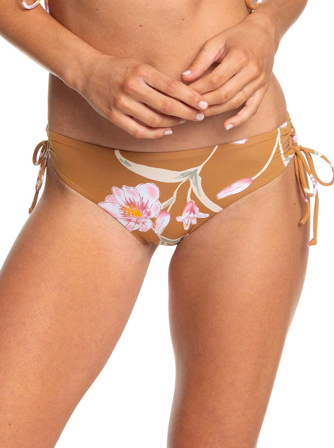 Roxy Women's Standard Print Beach Classics Full Bottom, Chipmunk Swim Surfin