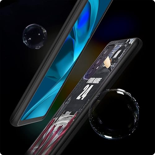 Miniatura 3 de Fundas de teléfono con número de nombre personalizado, diseño de bandera de Estados Unidos, para Galaxy A16A15A25A14A54A53