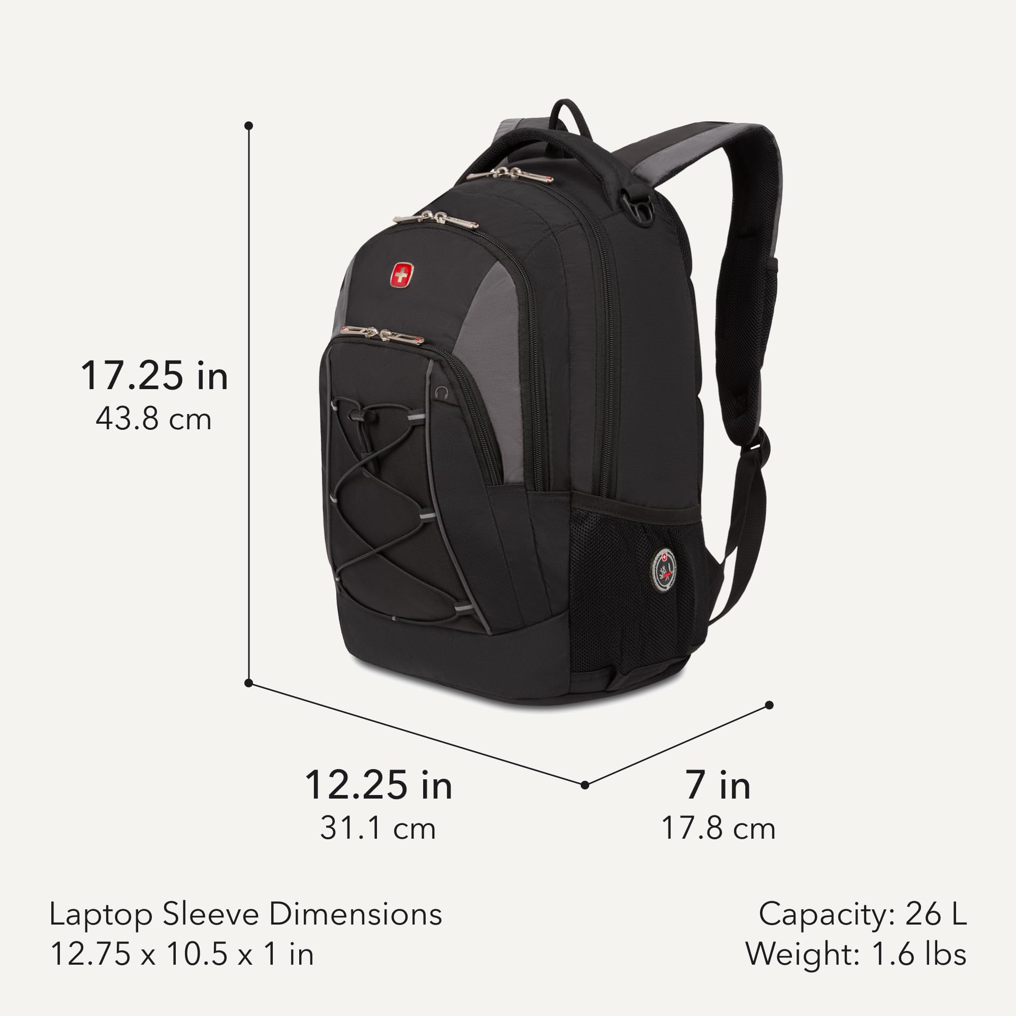 Swiss Gear Unisex 1186 Bungee-rucksack Rucksack (1er Pack)