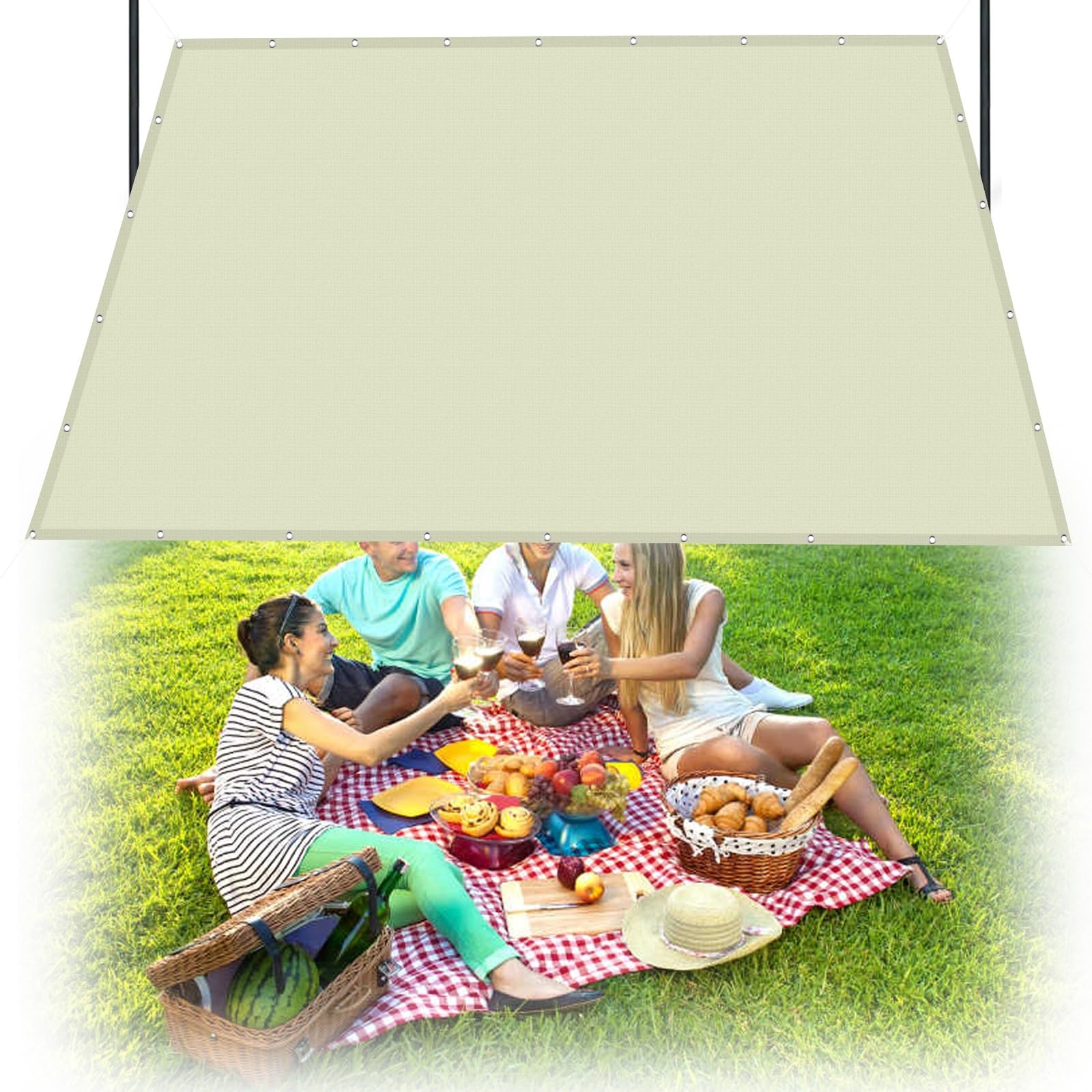 Voiles ombrages rectangulaire pour votre terrasse de jardin