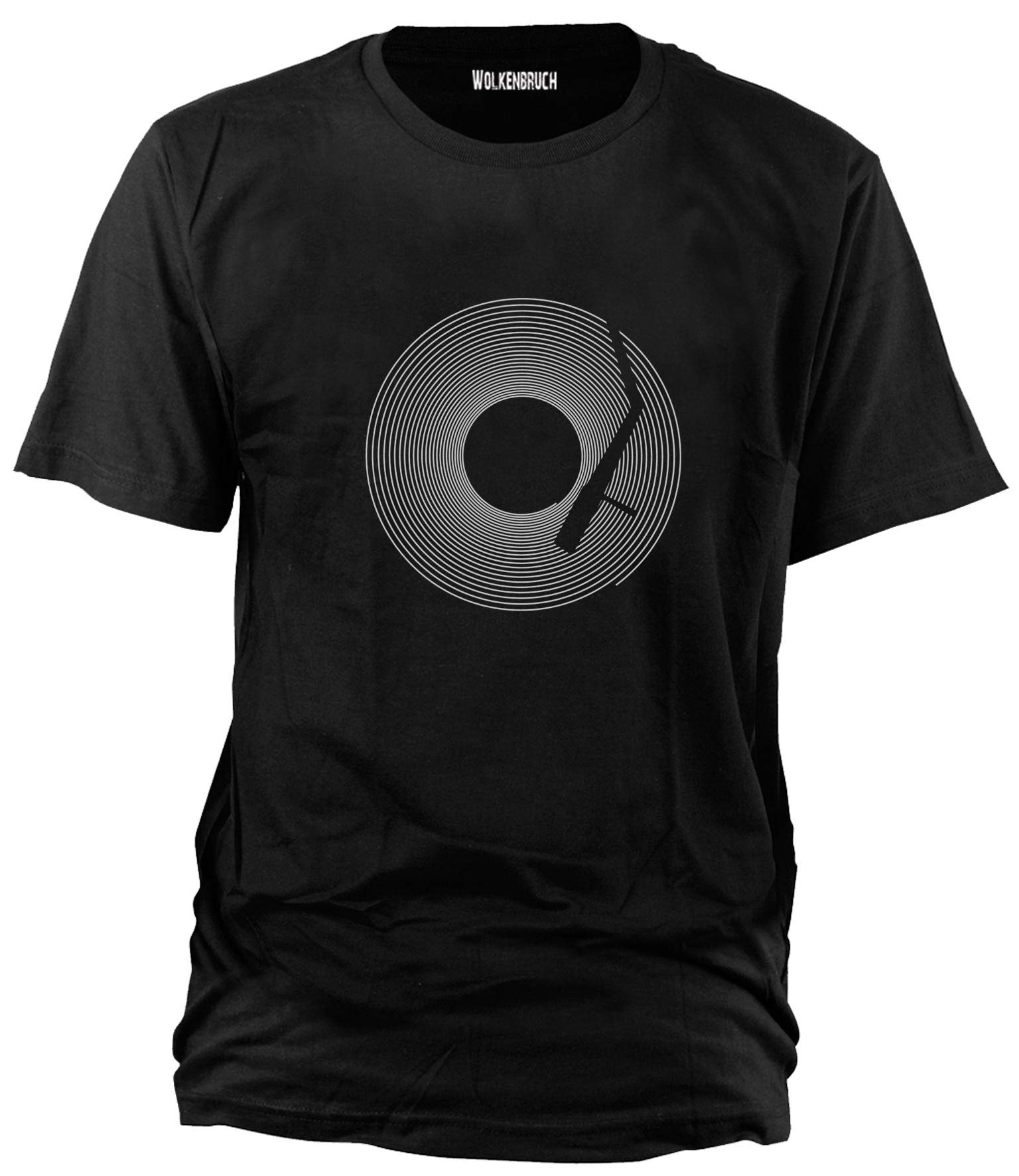 WolkenbruchDJ Vinyl Music T-Shirt Size M to XXXXL