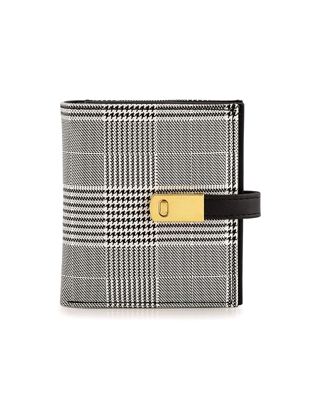 BELLISSAWallet for Women | Premium PU Leather Checkered Design Wallet for Ladies | 4 Card Slot | 1 Cash Compartment | Bi Fold Design | Gift for Women