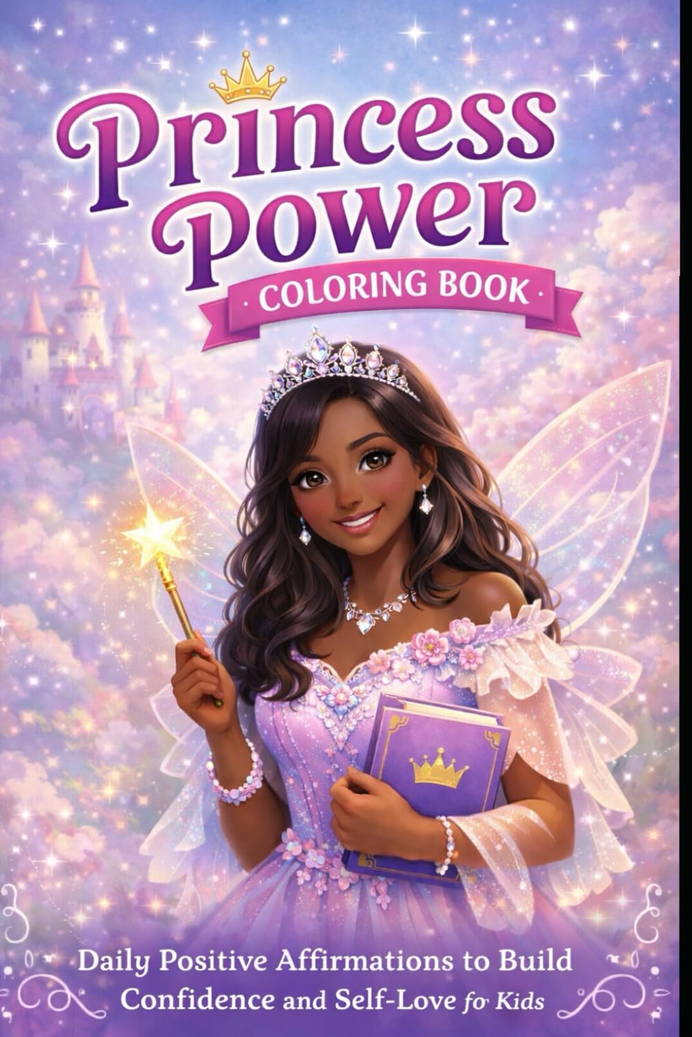 Princess Affirmations coloring Book: Princess power