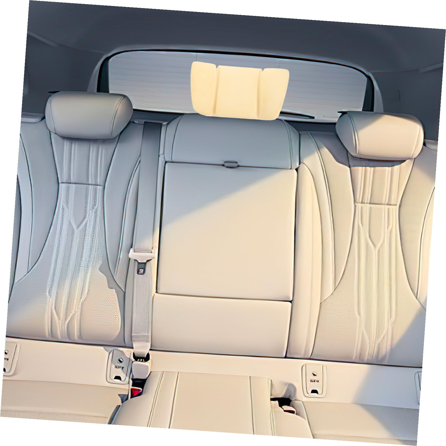 Almohadilla Espuma Reemplazo para Reposacabezas Coche Ergonómica con Tubo de Hierro para Asientos Rv y Negocios sin Funda Soporte Cervical Cómodo y Fácil Instalación