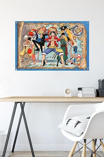 Miniatura 6 de Póster de pared de mapa de grupo de una pieza con pasadores