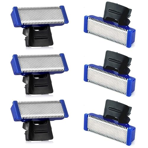 Cabezales de repuesto para afeitadora eléctrica, cabezal de recortadora, cabezal de repuesto para recortadora individual, cuchillas híbridas