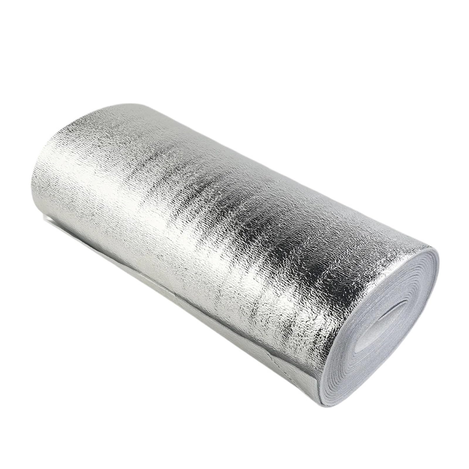 Foil Insulation Roll Radiatoring Reflecting Walled Thermaling Insulations Reflectives Aluminum Foils Thermals Insulatings Films for Ceiling Wall Insulation(50cmx10m)