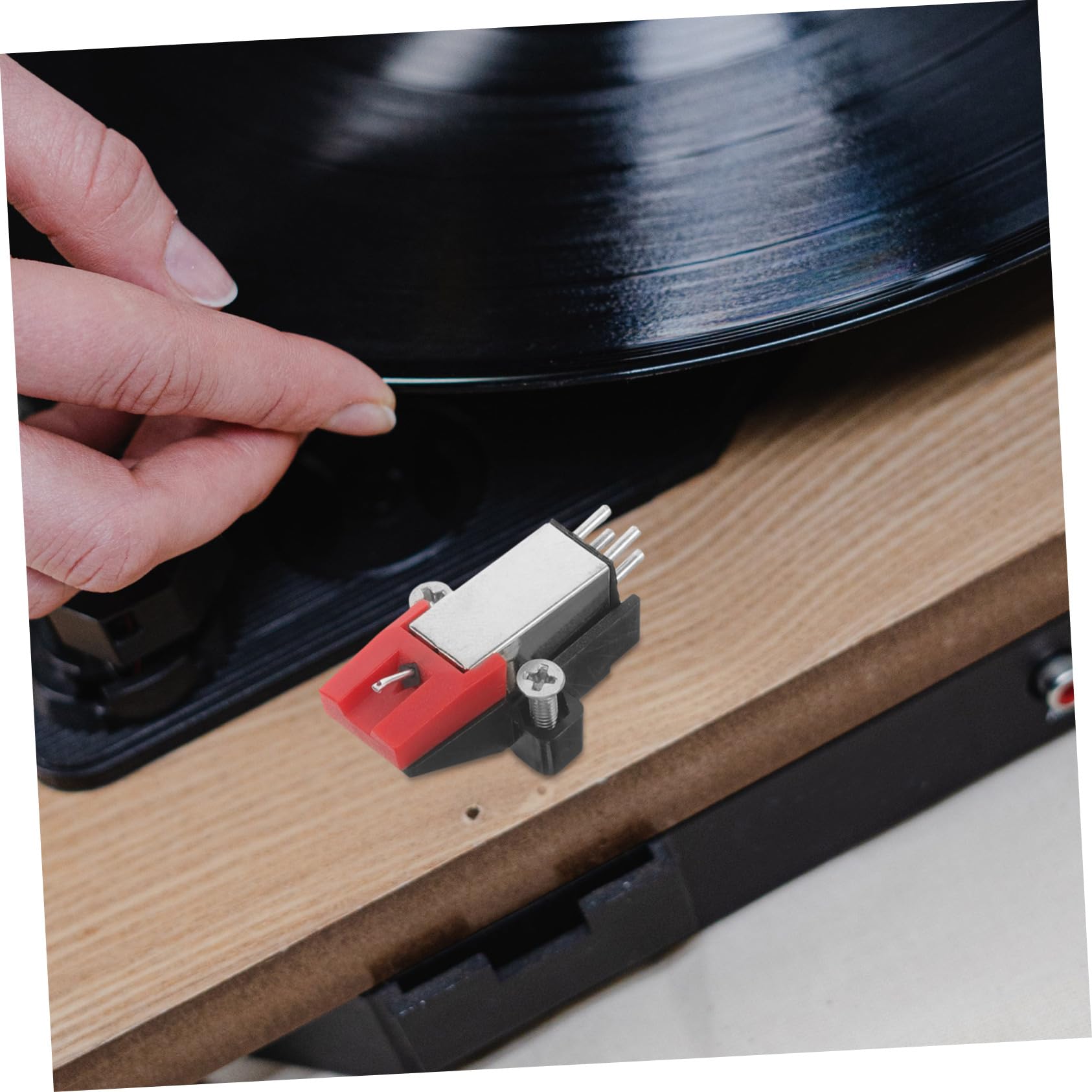 ifundom 3pezzi Punta Ago Dinamica Magnetica Per Giradischi Accessorio Per Riproduzione Audio Di Alta Qualità Sostituzione Facile e Duratura Per Giradischi e Fonografi