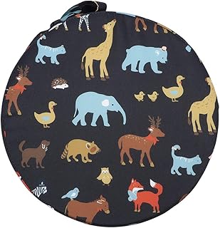 Cojín de Silla Fdit Cojín de Silla Cojín de Silla Redondo de 12"de Calor Cojines de Silla de Espesor Suave con Lazos Silla de Comedor para el hogar Asiento Decorativo Antideslizante Pa(6#)