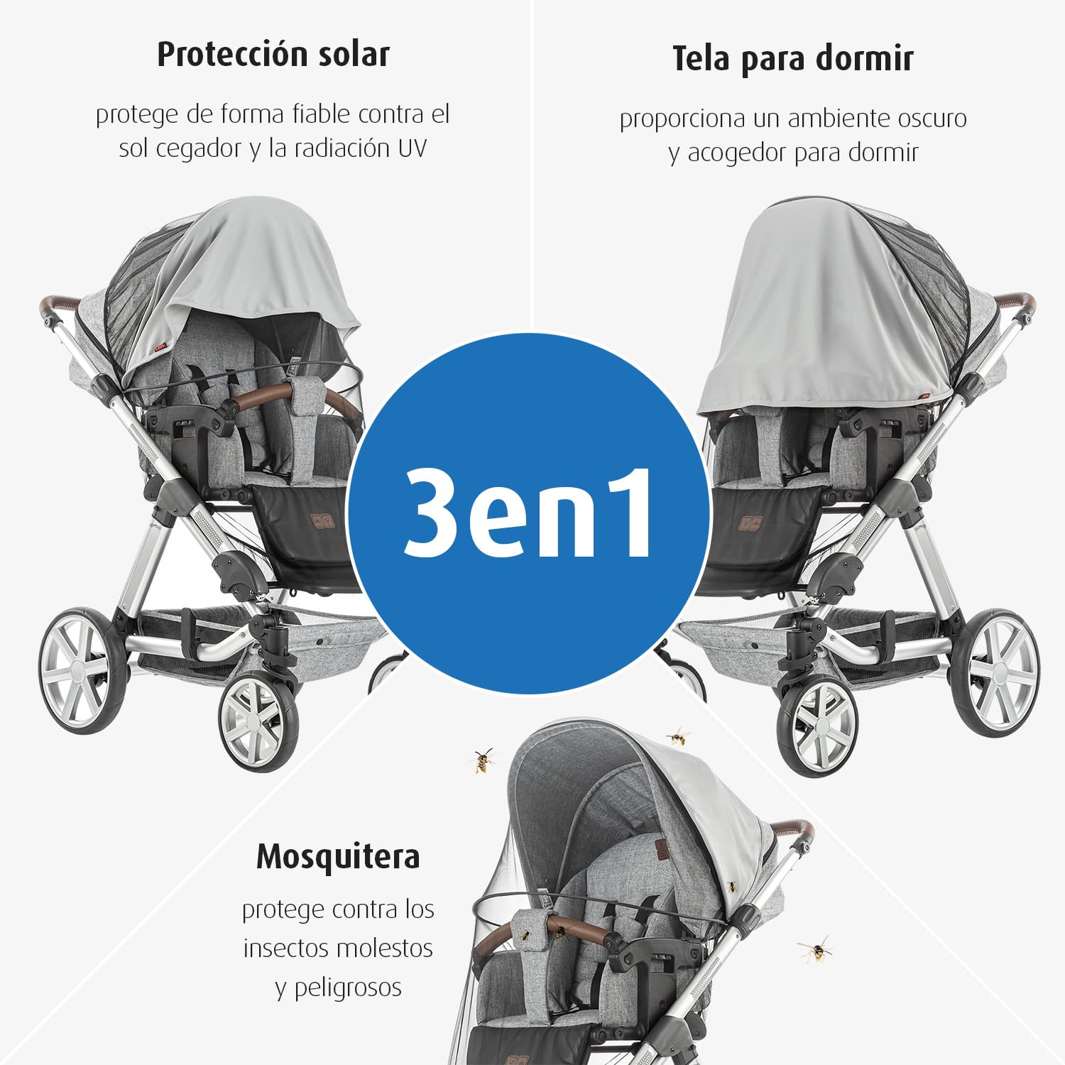 reer ShineSafe Bite pantalla solar y mosquitera