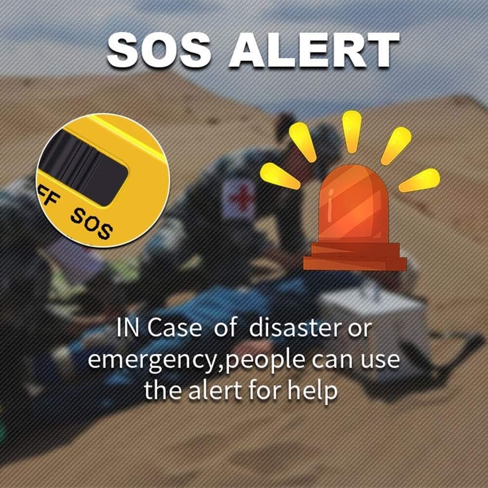 Radio awaryjne z korbką, pogoda słoneczna AM|FM|WB|NOAA, przetrwanie, latarka, lampa do czytania 2 W, alarm SOS 2500 mAh