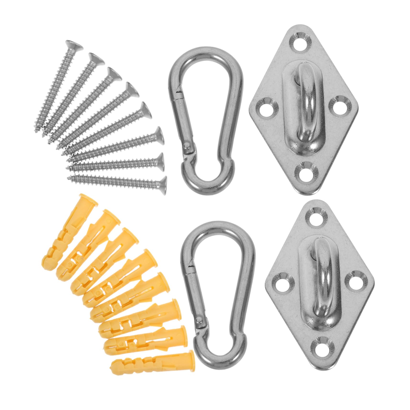 VANZACK Hammock Chair Hanging Kit Swing Hooks Heavy Duty Ceiling Anchor Sandbag Hook Swing Set Bracket