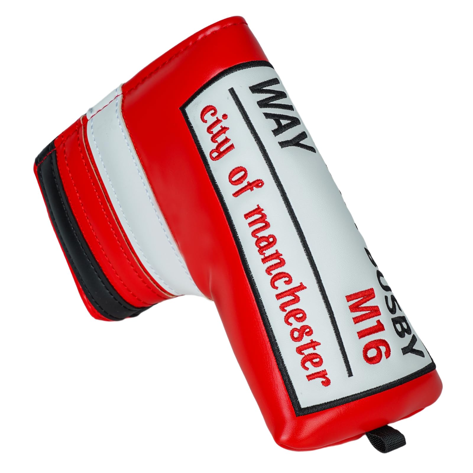 BIG TEETH Golf Blade Putter Cover Headcover Club Protector Magnetic Bar Closure Lucky Putter Cover Compatible with Scotty Cameron Taylormade Odyssey