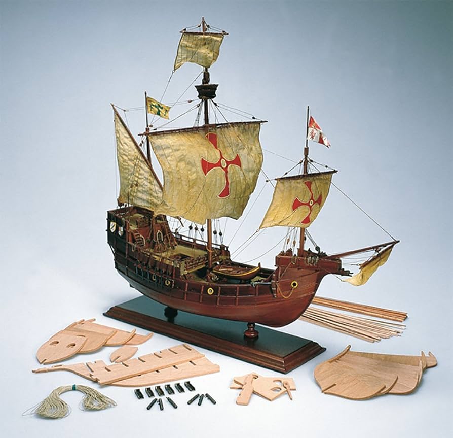 イマイ IMAI 1/60スケール サンタマリア プラモデル 大型帆船