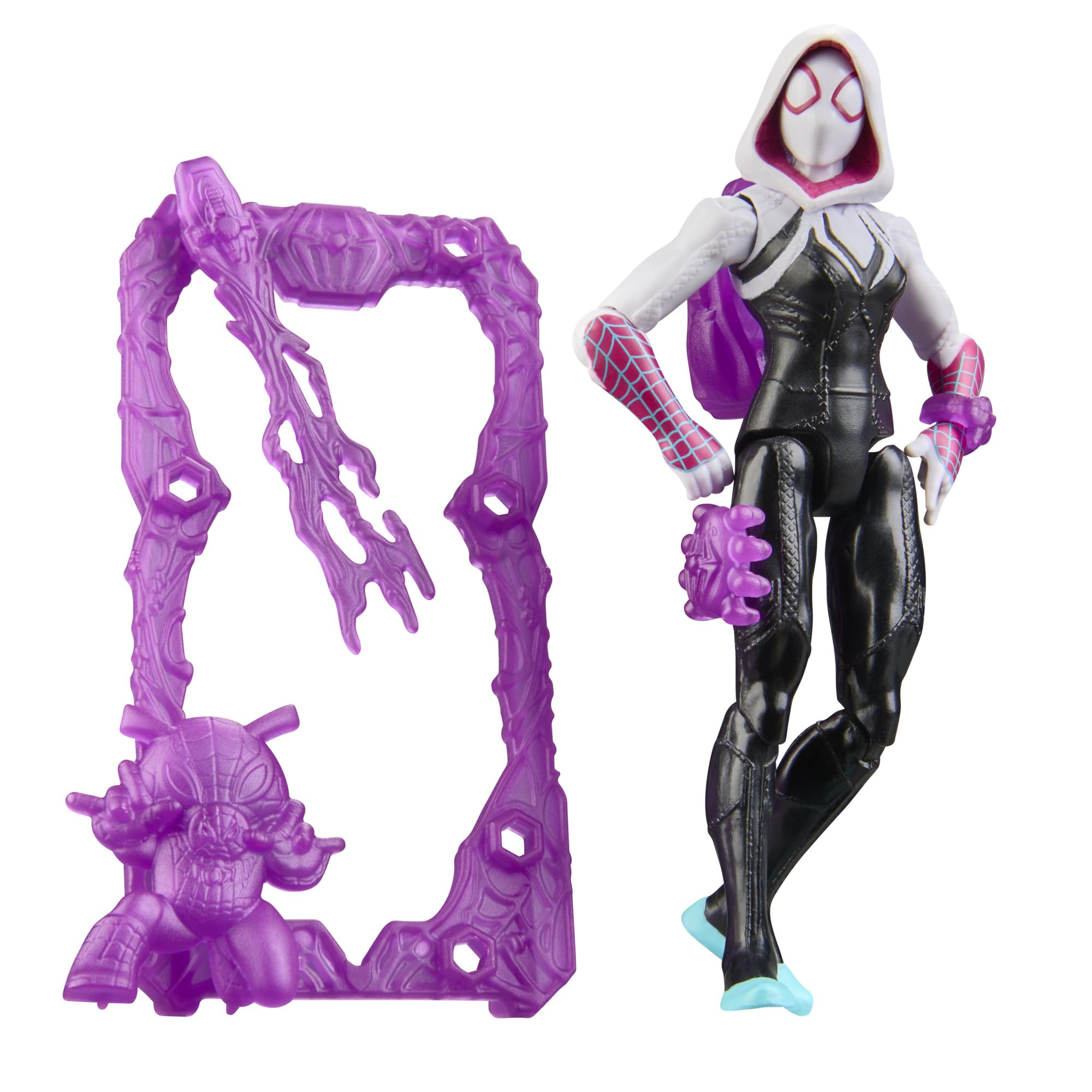 Marvel Spider-Man ActionVerse Ghost-Spider Action Figure & Accessories - Image 4