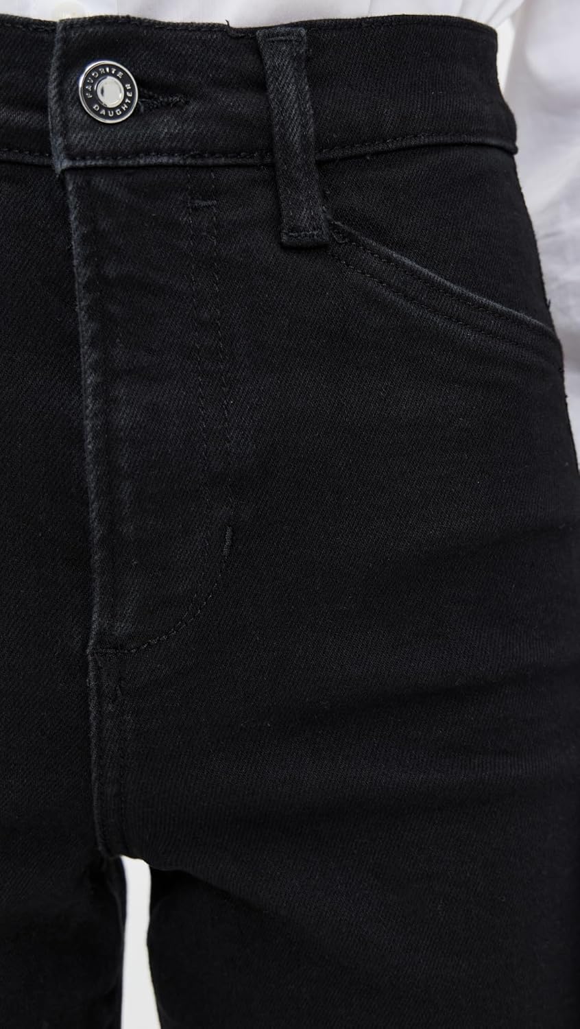 Favorite Daughter Women's The Mischa Super High Rise Wide Leg Jeans - Image 6