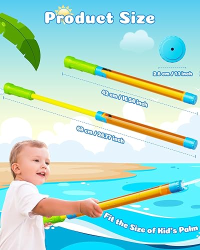 Miniatura 4 de Pistola de agua para niños y adultos: disparar hasta 40 pies - Pistolas de agua Super Blaster al aire libre para niños de 3-4-5-8-12 años