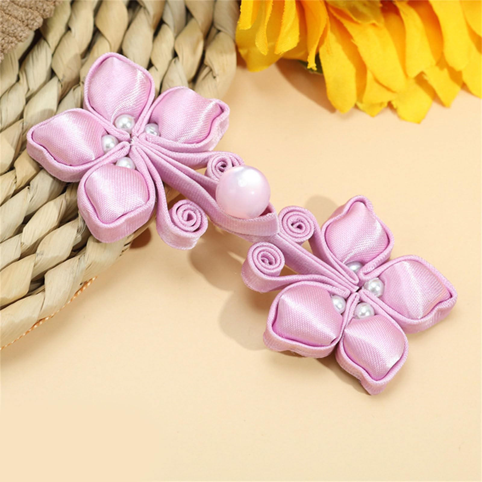 24 Bottoni A Forma Di Rana Con Nodo Cinese - Nero, Per Cheongsam, Costumi, Decorazione - Foto 14