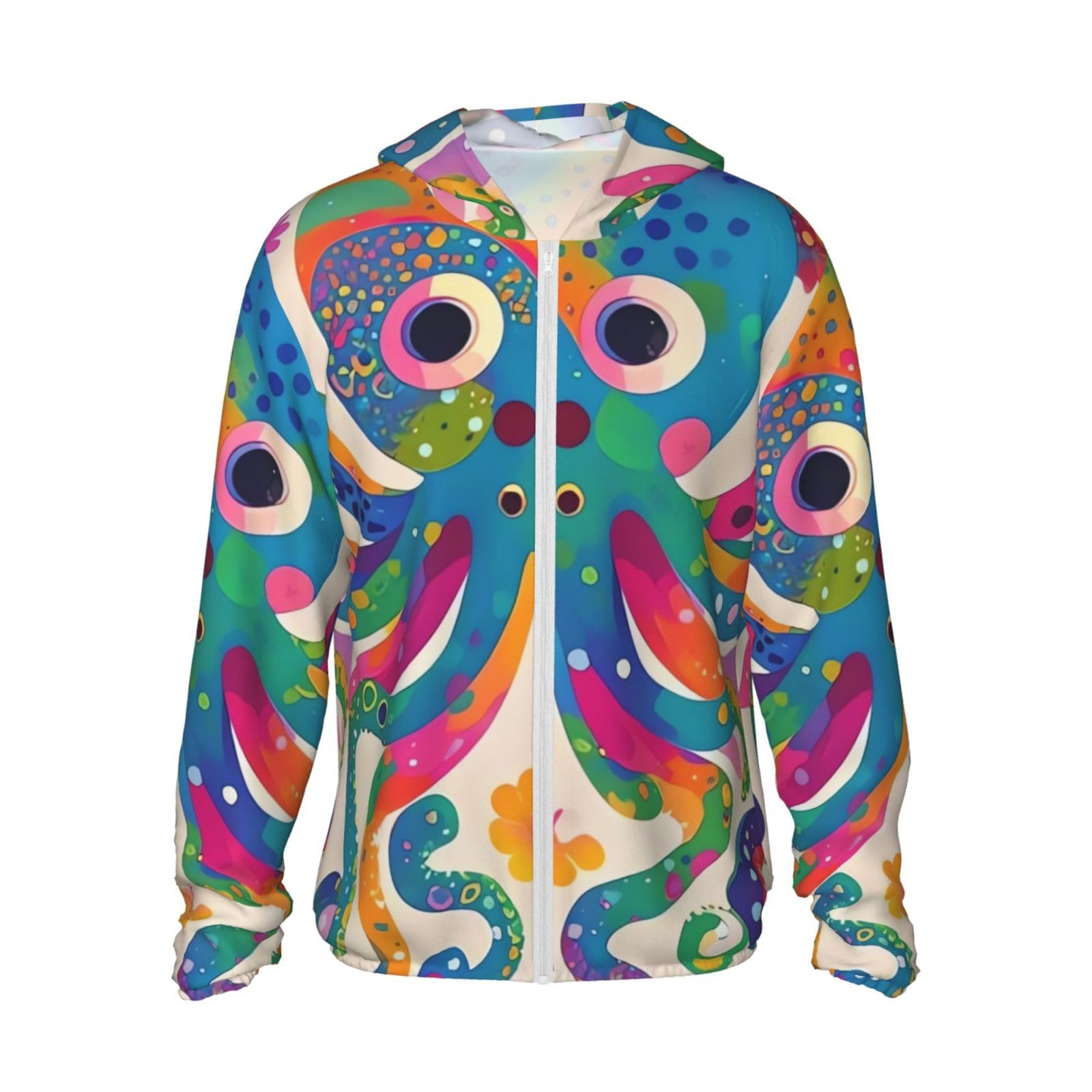Protection solaire à capuche homme Octopus UPF 50+ rashguard extensible - 8
